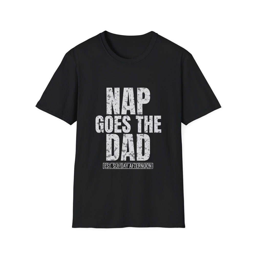 Nap Goes The Dad Tee (White Ink)