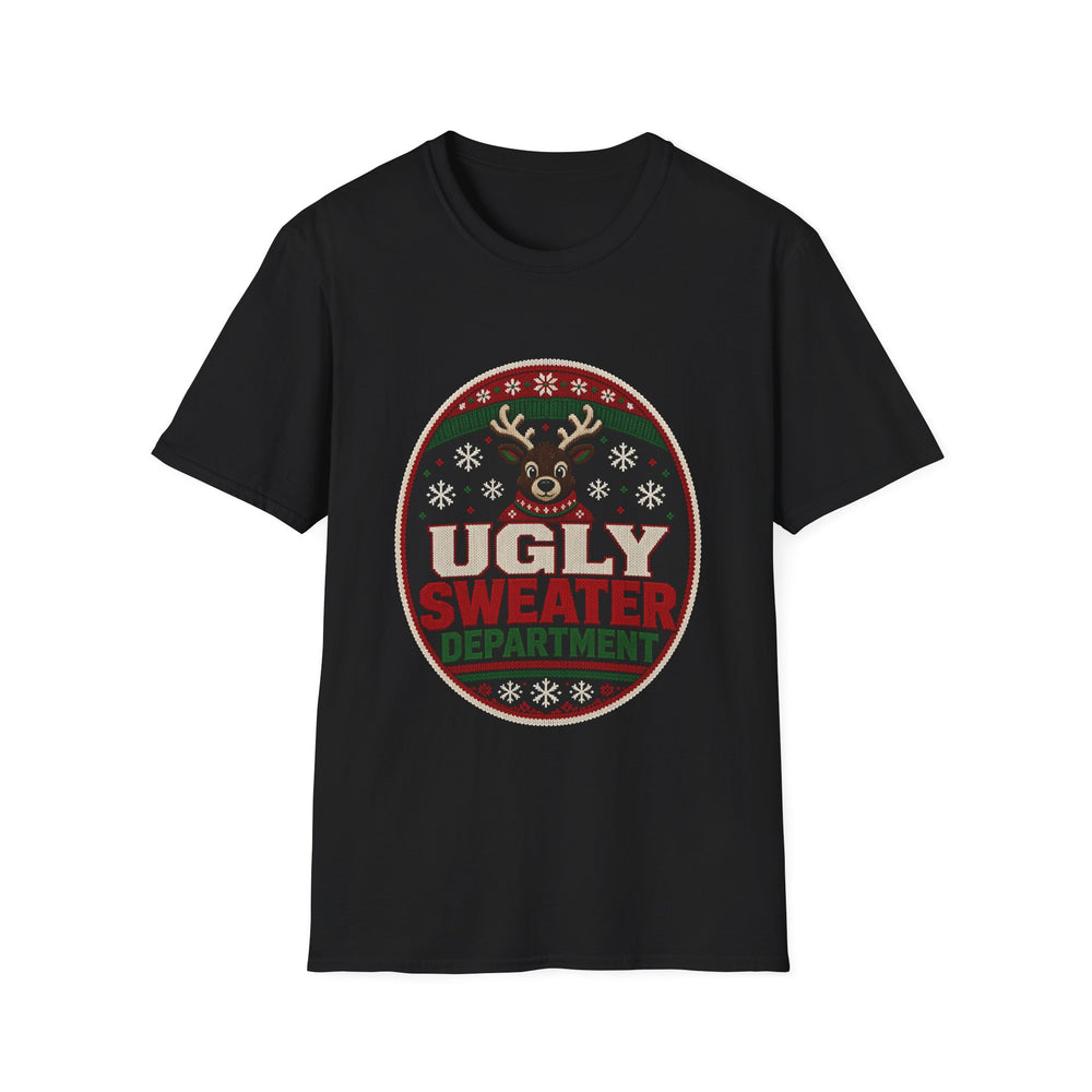 Ugly Sweater Department Christmas Tee