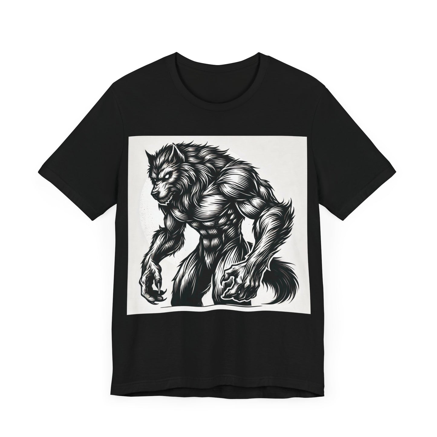 Werewolf Black and White